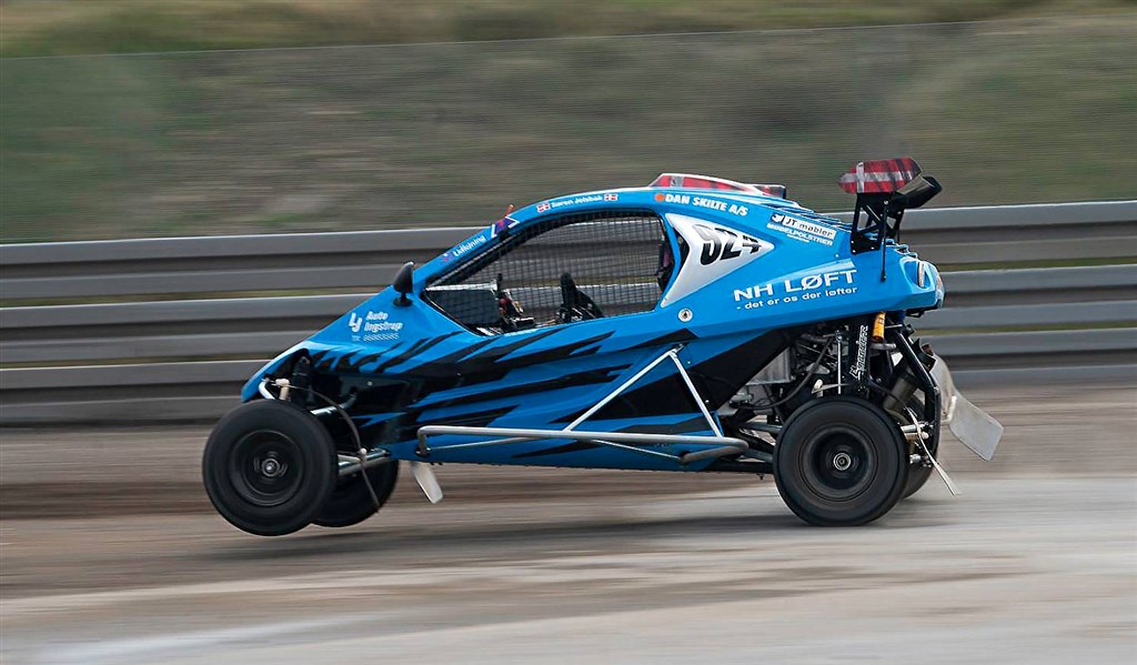 Den regerende danske mester i CrossCar: Søren Jelsbak er klar til fighten mod både Speedcar- og Semog-baserede konkurrenter.
(Foto: k-j-foto)